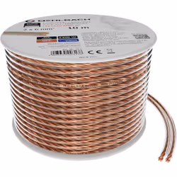 OEHLBACH Wire SP-60 câble audio 6 m Transparent