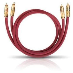 OEHLBACH NF 214 Master Set, bordeaux, 0.50m câble audio 0,5 m 2 x RCA