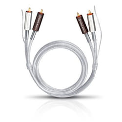 OEHLBACH 2600 câble audio 0,5 m 2 x RCA Blanc