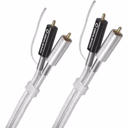 OEHLBACH D1C2602, 2 x RCA, Mâle, 2 x RCA, Mâle, 1,5 m, Argent