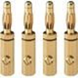 OEHLBACH BANANA PIN B3 range-câbles et serre-câbles Or 4 pièce(s)