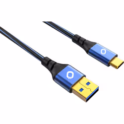 OEHLBACH D1C9328 câble USB 3 m USB 3.2 Gen 2 (3.1 Gen 2) USB A USB C Bleu
