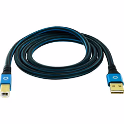 OEHLBACH D1C9341 câble USB 1 m USB 3.2 Gen 2 (3.1 Gen 2) USB A USB C Bleu