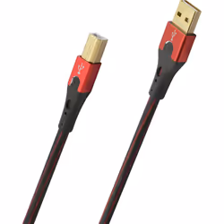 OEHLBACH D1C9424, 5 m, USB B, USB A, USB 2.0, Noir, Rouge