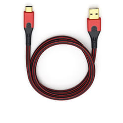 OEHLBACH Evolution C3 câble USB 3 m USB 3.2 Gen 1 (3.1 Gen 1) USB A USB C Noir, Rouge