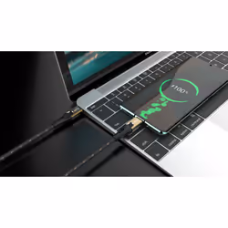 OEHLBACH USB Primus CC câble USB 2 m USB4 Gen 2x2 USB C Noir, Or