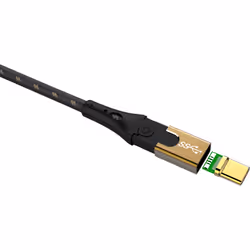 OEHLBACH USB Primus CC câble USB 2 m USB4 Gen 2x2 USB C Noir, Or