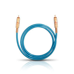 OEHLBACH 10701 câble audio 1,5 m RCA Bleu