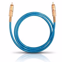 OEHLBACH 10702, 2 m, RCA, RCA, Bleu
