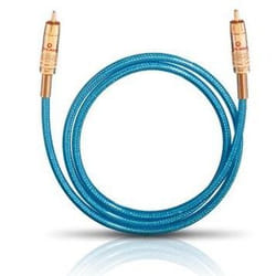 OEHLBACH 10702 câble coaxial 2 m RCA Bleu