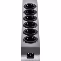 OEHLBACH Powersocket 505 multiprise 1,5 m 6 sortie(s) CA Intérieure Aluminium, Anthracite