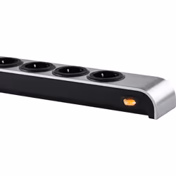 OEHLBACH Powersocket 505 multiprise 1,5 m 6 sortie(s) CA Intérieure Aluminium, Anthracite