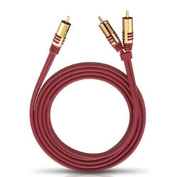 OEHLBACH 20563 câble audio 3 m RCA 2 x RCA Rouge
