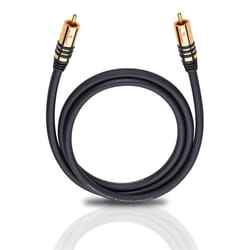 OEHLBACH 21535 câble audio 5 m RCA Noir