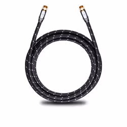 OEHLBACH TRANSMISSION ULTRA S, 1,2 m, Antenna F-Plug, Antenna F-Plug, Noir, Gris