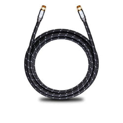 OEHLBACH TRANSMISSION ULTRA S câble coaxial 1,2 m Antenna F-Plug Noir, Gris