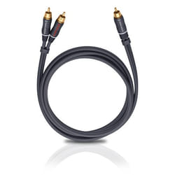 OEHLBACH BOOOM! câble audio 2 m RCA 2 x RCA Anthracite