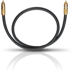 OEHLBACH NF 214 Sub 400 câble audio 4 m RCA Noir, Anthracite