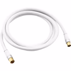OEHLBACH Antenna Link câble coaxial 3 m Blanc