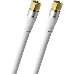 OEHLBACH Antenna Link F câble coaxial 1,5 m Type F Blanc