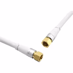 OEHLBACH Antenna Link F câble coaxial 1,5 m Type F Blanc
