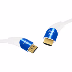 OEHLBACH D1C42537 câble HDMI 2 m HDMI Type A (Standard) Bleu, Blanc
