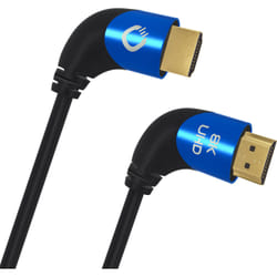 OEHLBACH D1C42540 câble HDMI 1 m HDMI Type A (Standard) Noir, Bleu