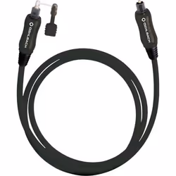 Toslink audio numérique Câble de raccordement [1x Toslink mâle (ODT) - 1x Toslink mâle (ODT)] 5.00 m noir Oehlbach OPTO