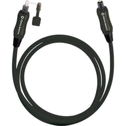 Toslink audio numérique Câble de raccordement [1x Toslink mâle (ODT) - 1x Toslink mâle (ODT)] 5.00 m noir Oehlbach OPTO
