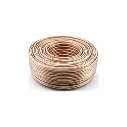 description Câble de haut-parleur stéréo avec sièges individuels ultra-fins. Le câble est très flexible et possède une gaine  ...