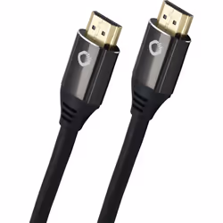 OEHLBACH Black Magic MKII, 3 m, HDMI Type A (Standard), HDMI Type A (Standard), Compatibilité 3D, 48 Gbit/s, Noir