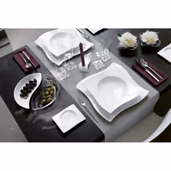 Villeroy & Boch 1025252698 assiette Assiette de dîner Autres Porcelaine Blanc 1 pièce(s)