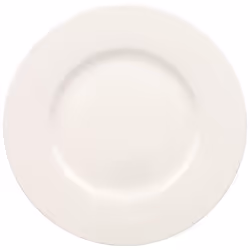 Villeroy & Boch Anmut breakfast plate, Assiette de petit-déjeuner, Rond, Porcelaine, Blanc, 22 cm, 360 g