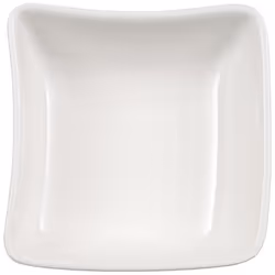 Villeroy & Boch 1025253932, Bol à en-cas, Carré, Porcelaine, Blanc, NewWave, 85 mm