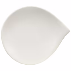 Villeroy & Boch 1034202660, Assiette à pain et à beurre, Autres, Porcelaine, Blanc, Flow, 200 mm