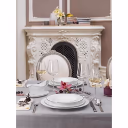 Villeroy & Boch 1046362650 assiette Assiette de petit-déjeuner Rond Porcelaine Blanc 1 pièce(s)