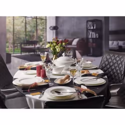 Villeroy & Boch White Pearl Assiette à soupe Rond Porcelaine Blanc 1 pièce(s)