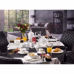 Villeroy & Boch White Pearl Assiette à soupe Rond Porcelaine Blanc 1 pièce(s) - Vue supplémentaire 4