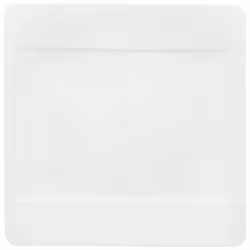 Villeroy & Boch Modern Grace, Assiette de petit-déjeuner, Carré, Porcelaine, Blanc, Modern Grace, 230 mm