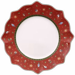 Villeroy & Boch Toy's Delight, Assiette de dîner, Rectangulaire, Porcelaine, Multicolore, Toy's Delight, 29 cm