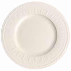 Villeroy & Boch 1046002610, Assiette de dîner, Rond, Porcelaine, Blanc, 27 cm, 545 g