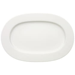 Villeroy & Boch Royal Assiette de dîner Ovale Porcelaine Blanc 1 pièce(s)