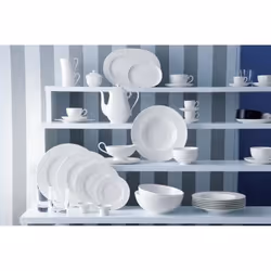 Villeroy & Boch Royal Assiette de dîner Ovale Porcelaine Blanc 1 pièce(s)