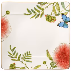 Villeroy & Boch Amazonia, Assiette de dîner, Carré, Porcelaine, Multicolore, 270 mm, 270 mm