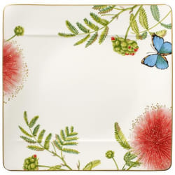 Villeroy & Boch Amazonia Assiette de dîner Carré Porcelaine Multicolore 1 pièce(s)