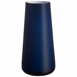 Villeroy & Boch Numa Vase, Autres, Verre, Bleu, Table, 340 mm, 165 mm