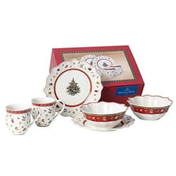 Villeroy boch toys delight &déjeuner pour deux blanc - 6 pièces