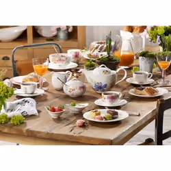 Villeroy & Boch Mariefleur Gris Basic bol de sucre Multicolore Porcelaine