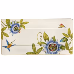 Villeroy & Boch Amazonia, Rectangulaire, Porcelaine, Multicolore, 440 mm, 230 mm, 900 g