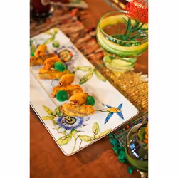 Villeroy & Boch Amazonia Rectangulaire Porcelaine Multicolore 1 pièce(s)